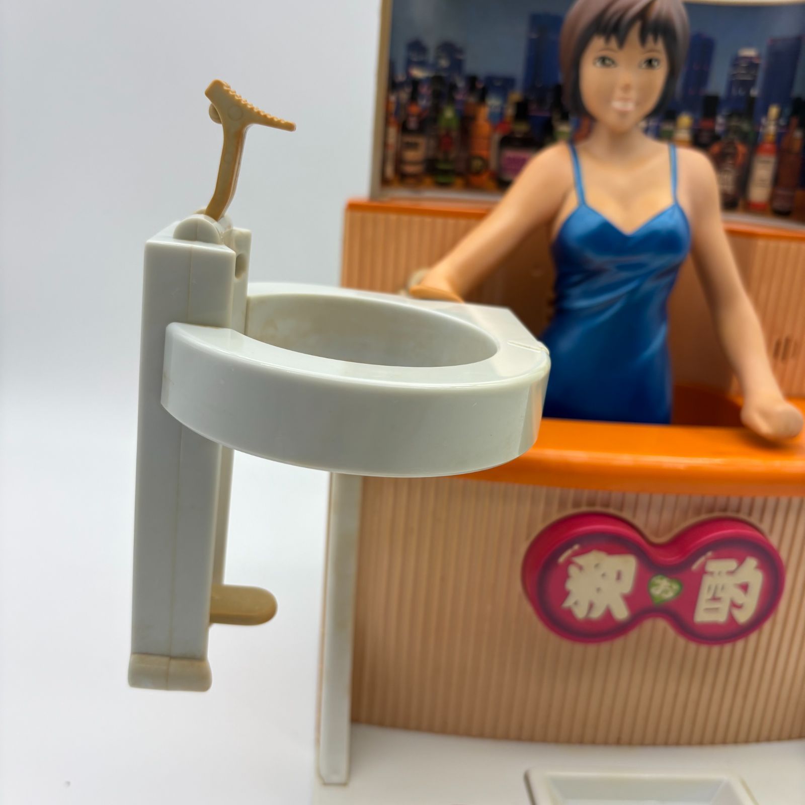 お酌パラダイス 釈お酌 釈由美子 フィギュア バンダイ 箱 説明書付き