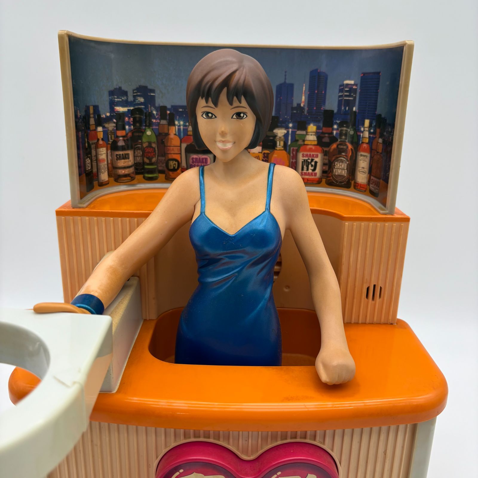 お酌パラダイス 釈お酌 釈由美子 フィギュア バンダイ 箱 説明書付き