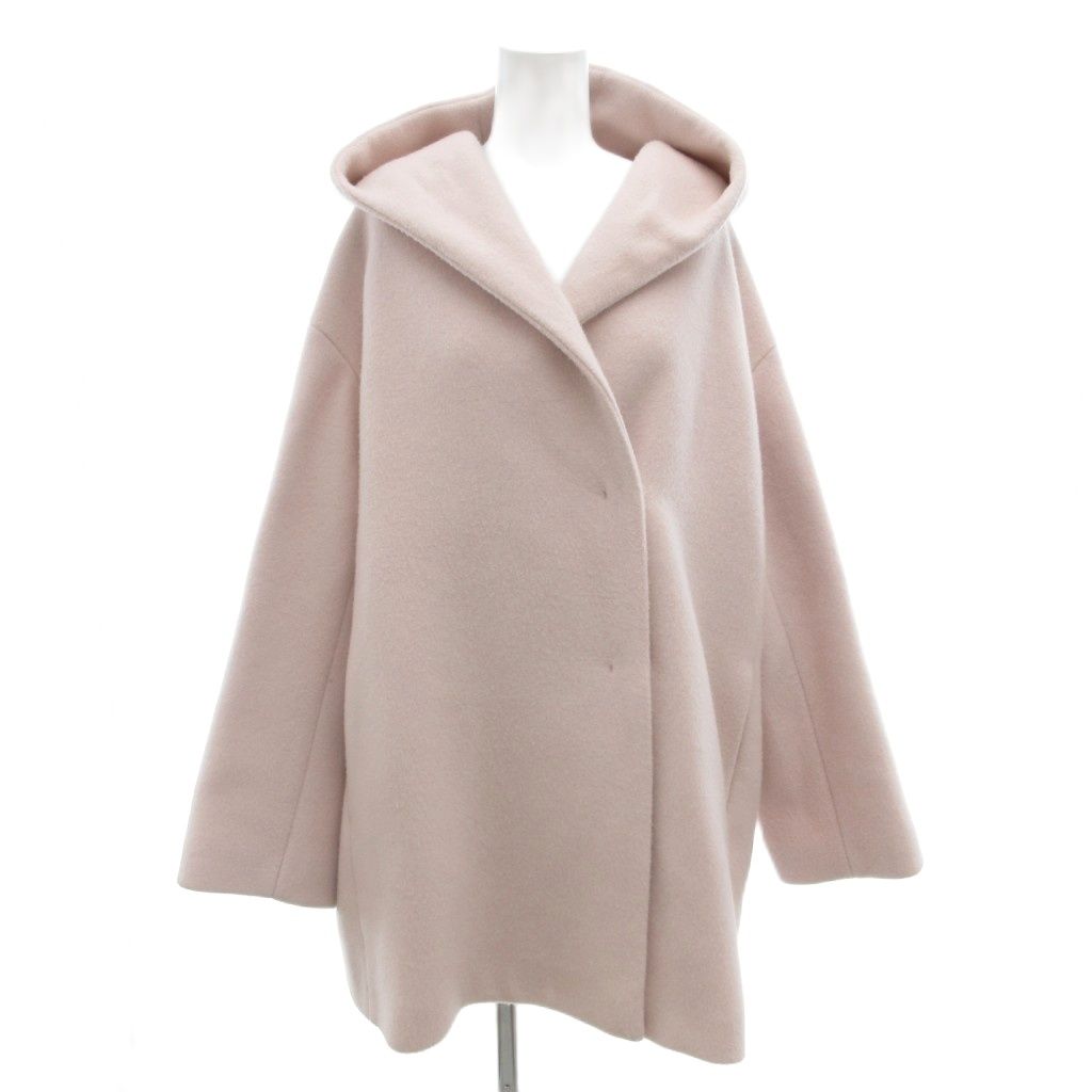 最終値下げ自由区フード付き薄いピンクコート 38 最終値下げ自由区フード付き薄いピンクコート 38 自由区 L（ジユウク