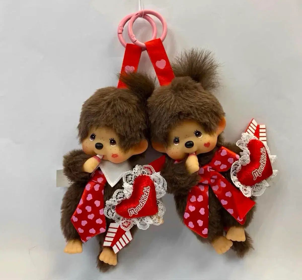 バレンタイン モンチッチ キーホルダー