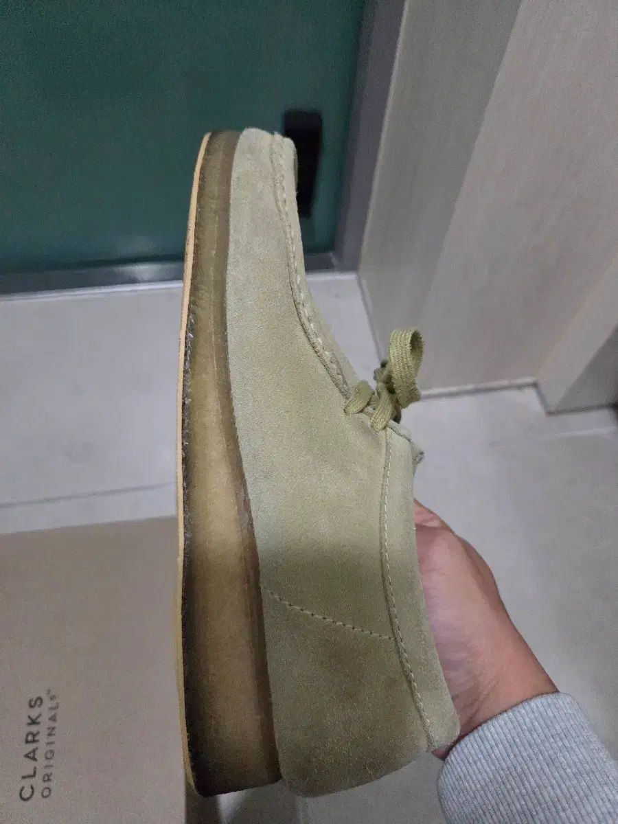 クラークス ワラビー UK 7 5 ベージュ