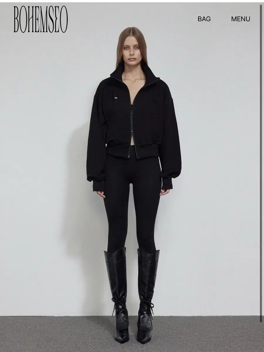 BOHEMSEO ボヘミアンソウル 春 ブルゾン ジャケット shoulder tuck