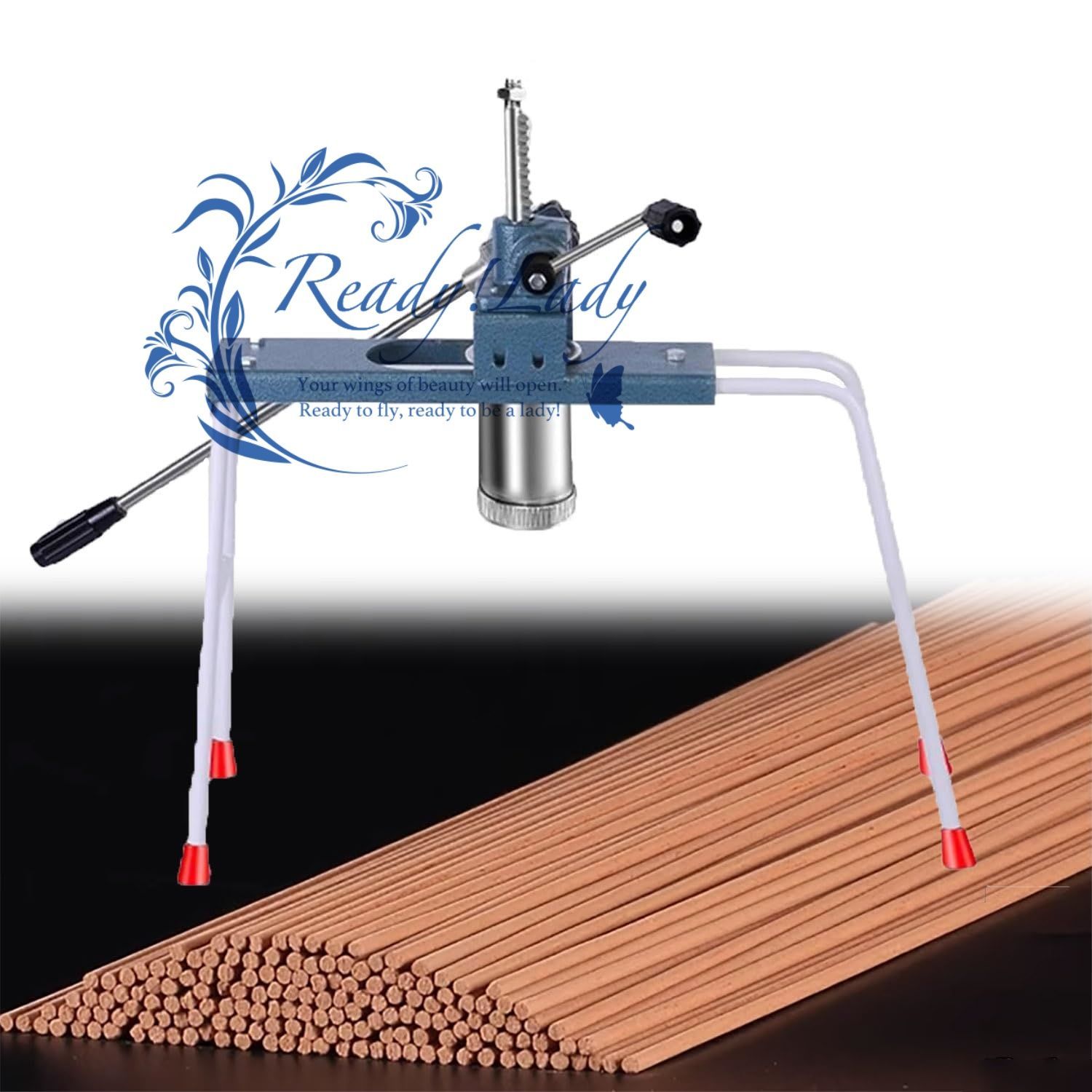 手動スティックお香製造機 お香スティック製造ツール 3種類のサイズ 2 5 3 mm の型プレート付き クラフトやコイルの容量に対応