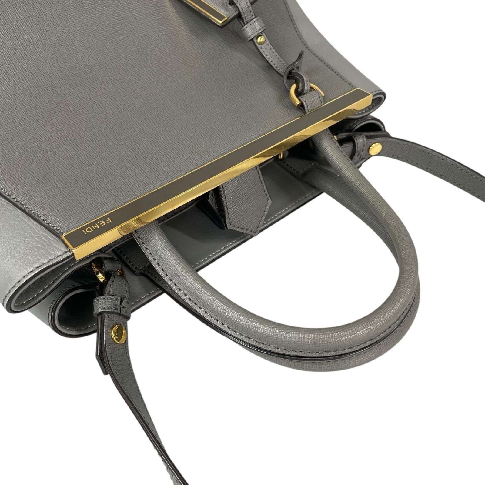 美品 FENDI フェンディ プチトゥージュール 8BH253D7EF0A00