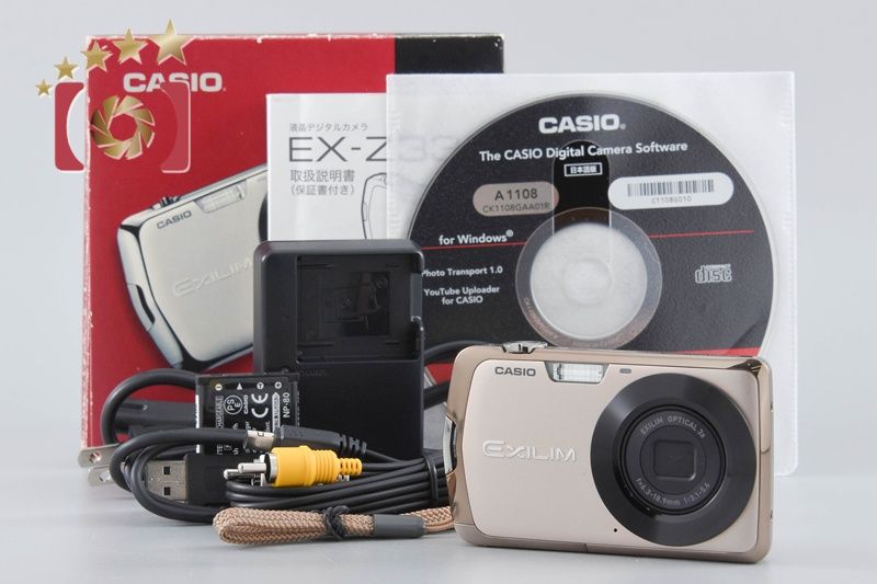 CASIO カシオ 【】CASIO カシオ EXILIM EX-Z330 ゴールド コンパクト