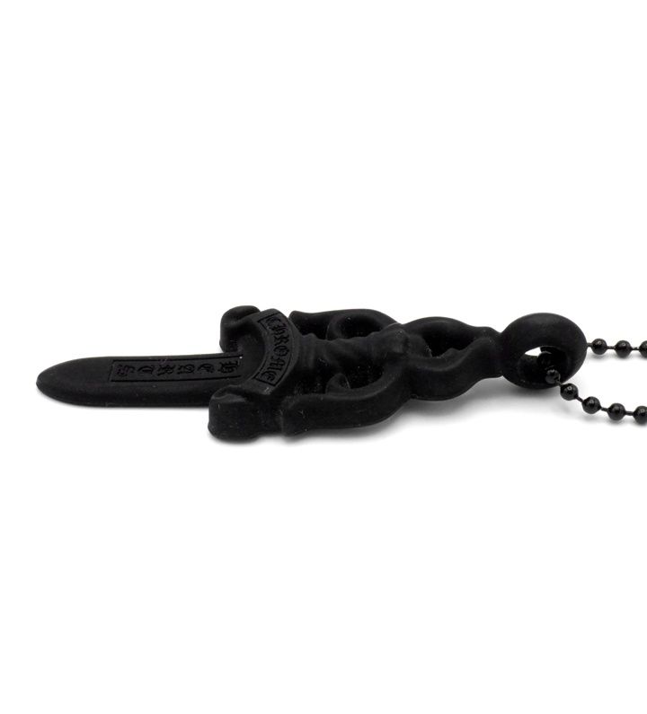  クロムハーツ CHROME HEARTS RUBBER LARGE DAGGER ラバー ラージ ダガー シリコン ネックレス h 6658 ネックレス アクセサリー