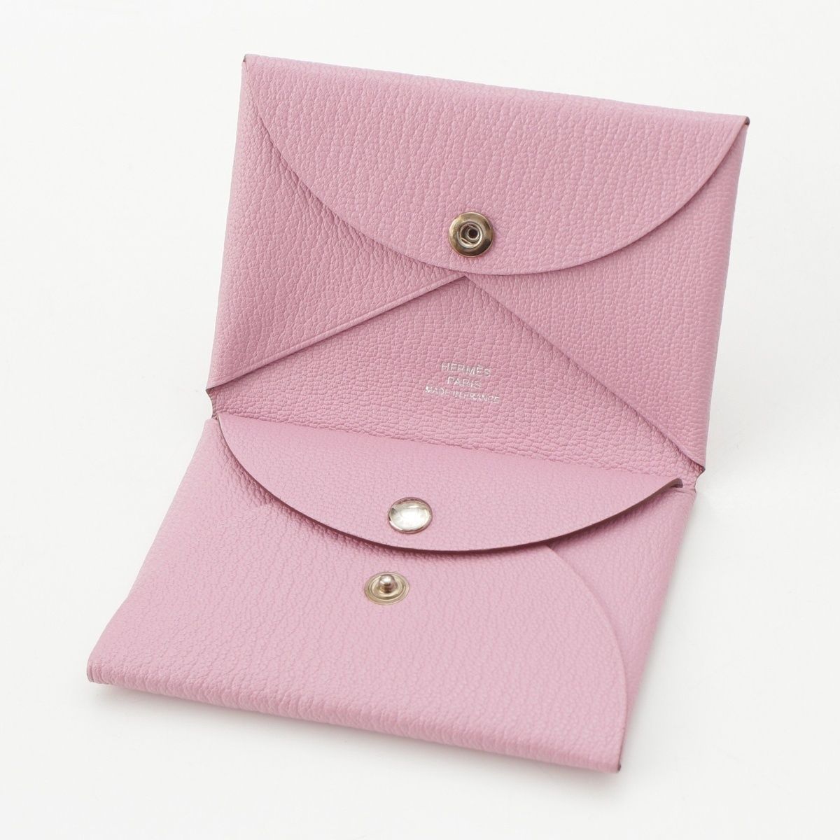 エルメス シェーブルミゾル カルヴィ デュオ カードケース U刻印