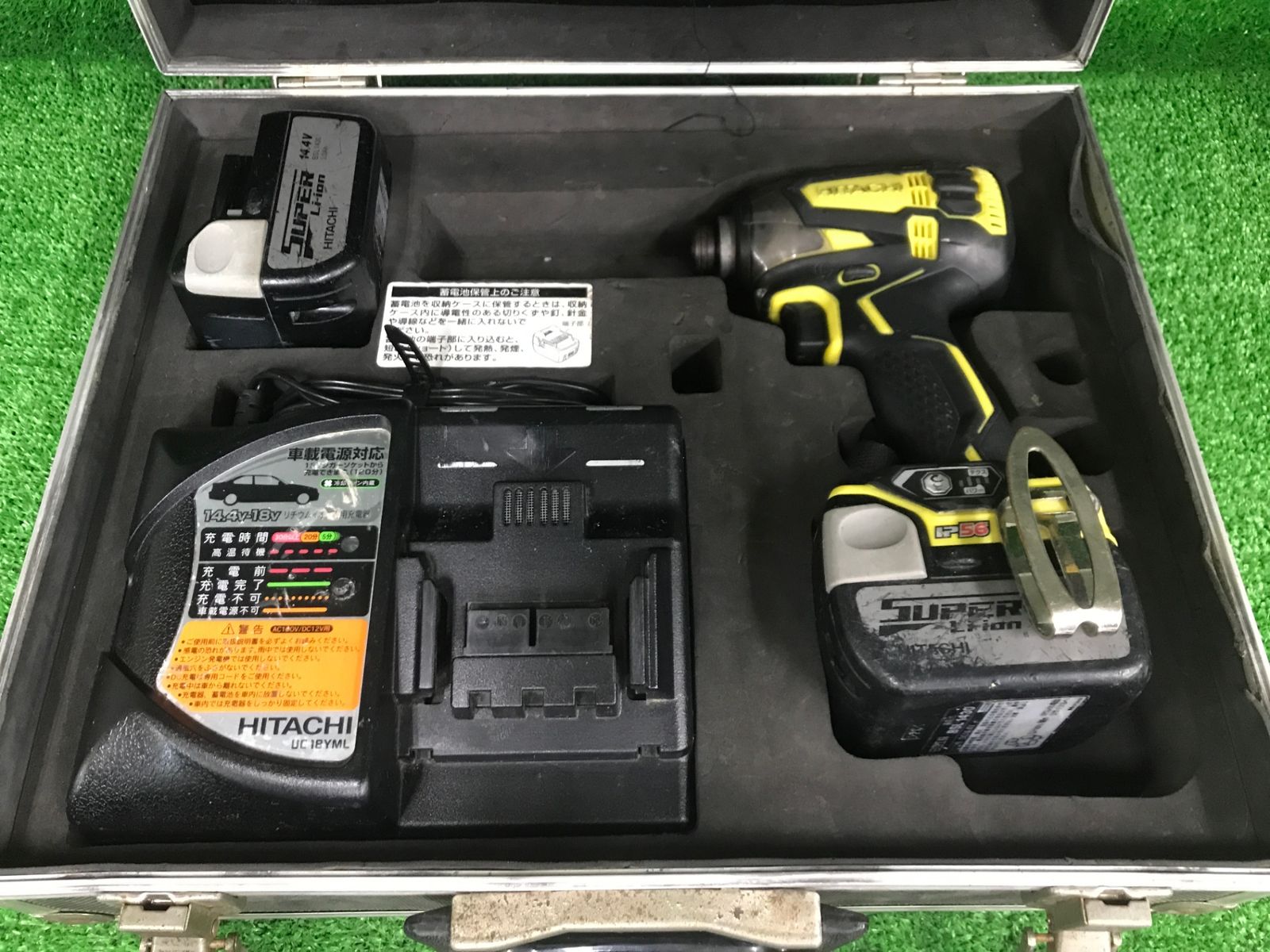 品 0906 日立工機 14 4 Vコードレスインパクトドライバ WH DBL 2 SLCK BK