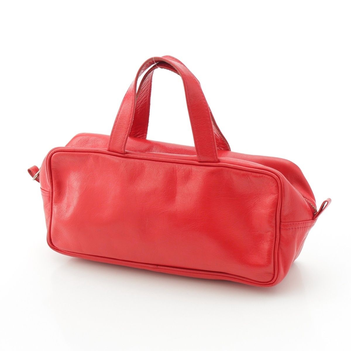 コムデギャルソン ヴィンテージ ハンドバッグ レッド【中古】 - メルカリ