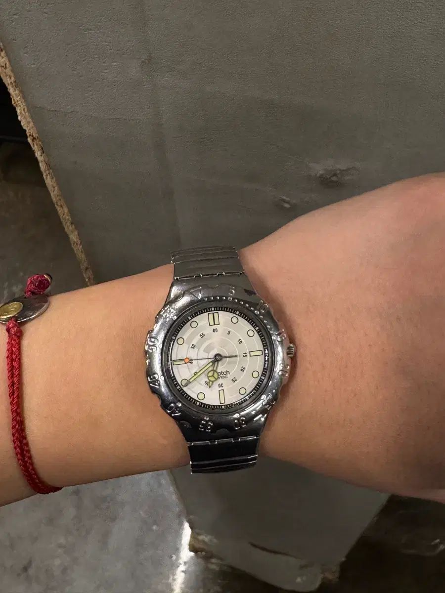 94年 ヴィンテージ SWATCH スウォッチ アイロニー ダイバー beach rider