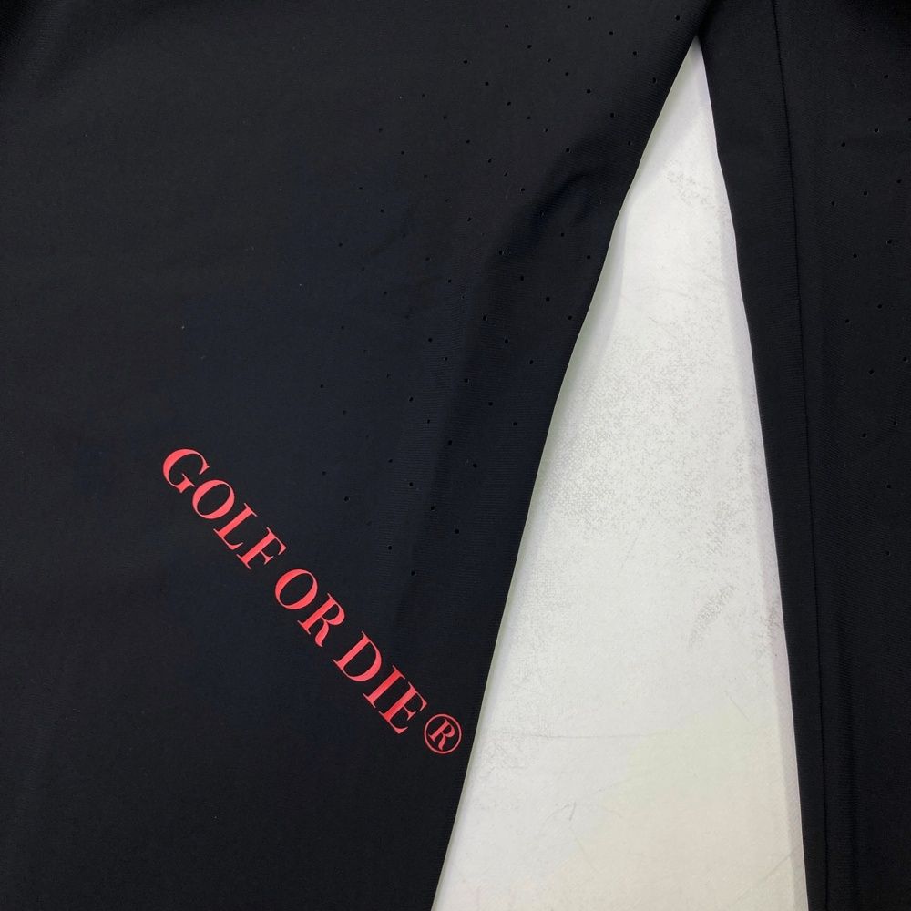 サイズ 48 MARK LONA マークアンドロナ パンツ ブラック系 ゴルフウェア メンズ ストスト パンツ メンズウェア ゴルフ