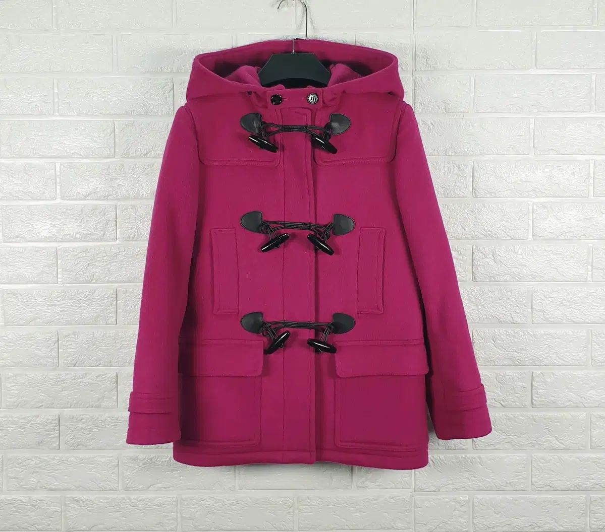 152 バーバリー子供 ウール ダッフルコート