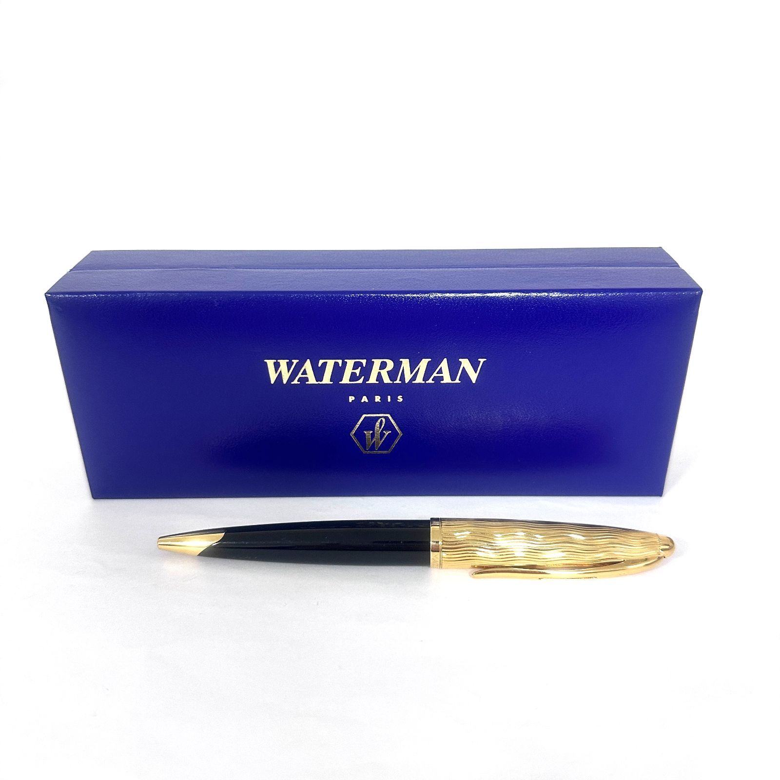 SD 4996 WATERMAN ウォーターマン カレンDX ツイスト式 ボールペン 筆記用具 文房具 ゴールド ブラック