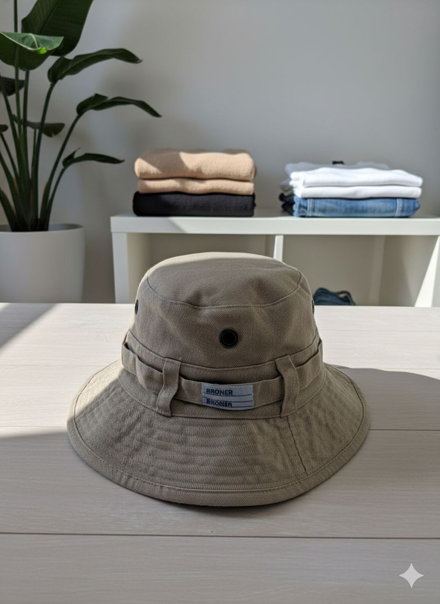 BRONER ブローナー サファリハット ベンチレーション GARMENT DYED SAFARI HAT | the Apartment