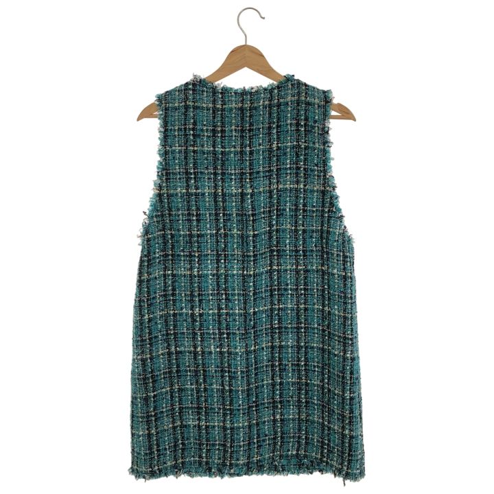 JOURNAL ジャーナルスタンダード ファンシーツイードジレ レディース グリーン