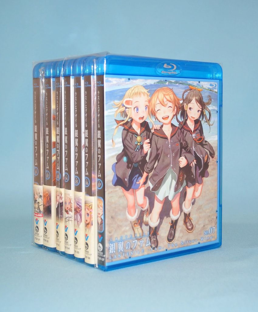 アニメBlu-ray ラストエグザイル 銀翼のファム 初回全7巻 セット