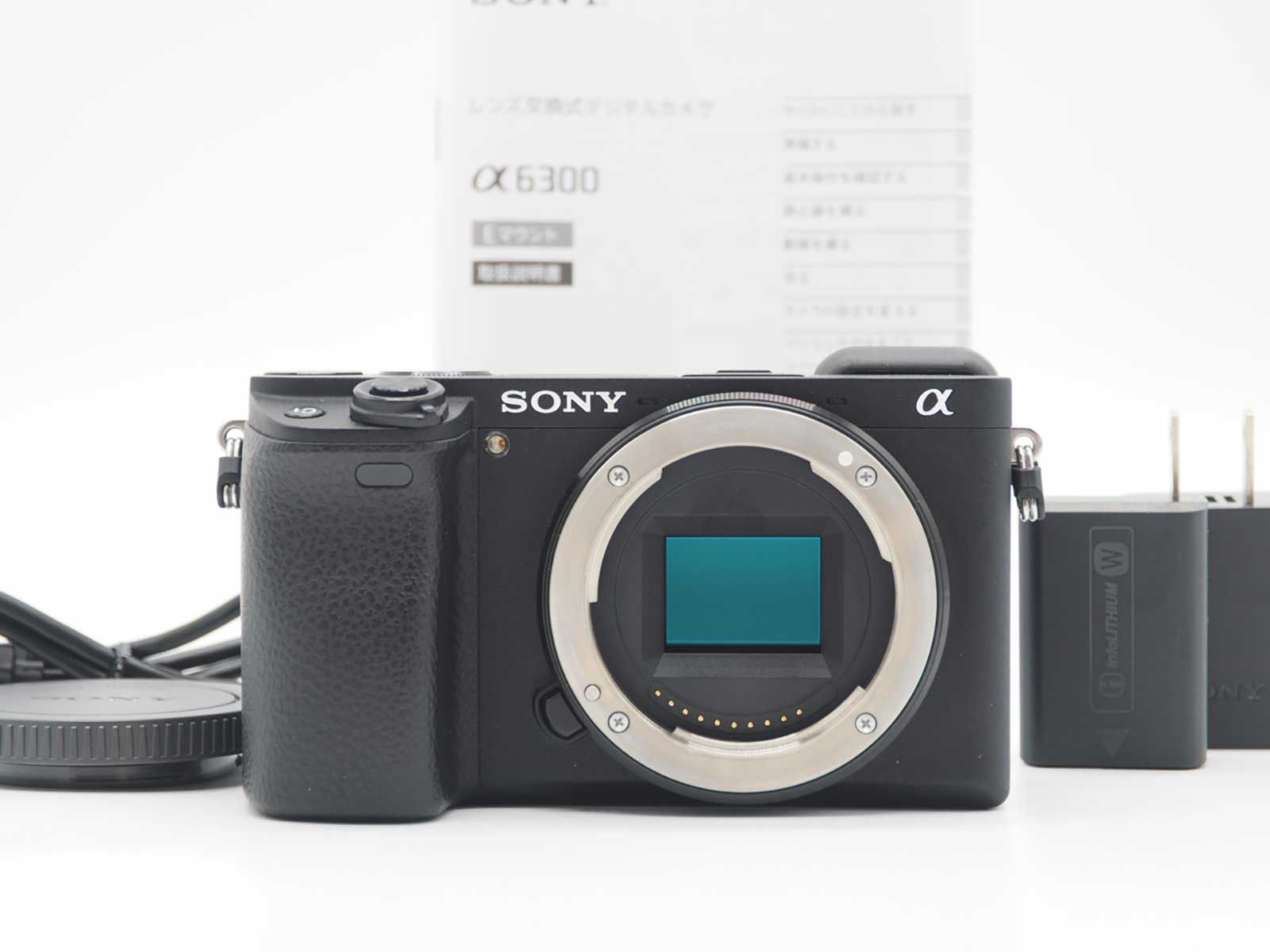 ソニー Sony a 6300 ILCE 24 2 MP Digital Camera Black 2940 shots Z 5753