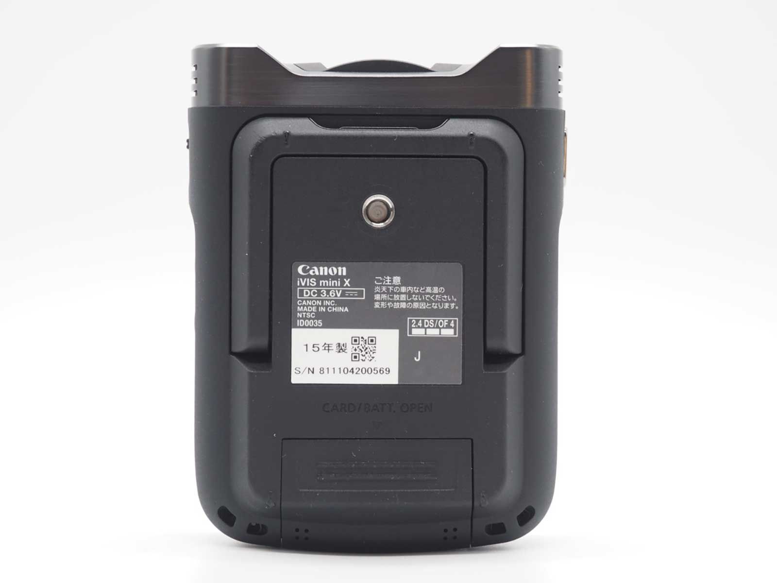  キャノン Canon iVIS mini X Digital Video Camera 12 8 MP CMOS Z 5754 A ビデオカメラ本体 ビデオカメラ