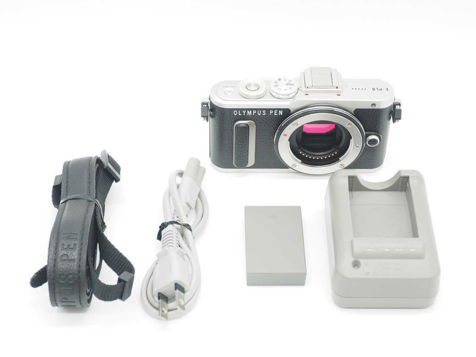 オリンパス Olympus Pen E PL 8 16 1 MP Digital Camera Body Black 2917 shots Z 5758 A