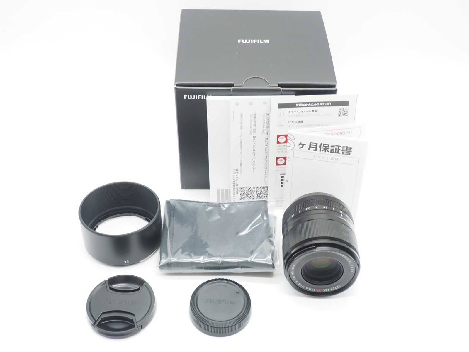 富士フィルム Fujifilm XF 33 mm f 1 4 R LM Super EBC WR Lens 元箱 Z 5774 A