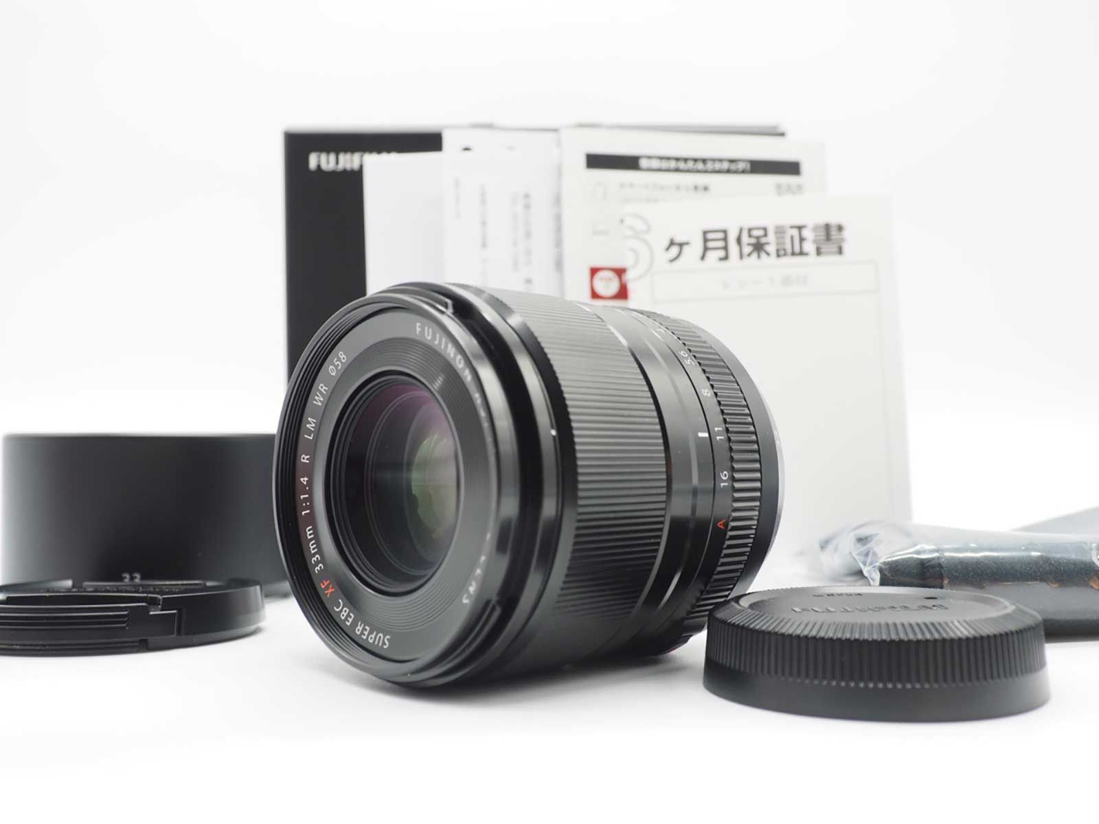 富士フィルム Fujifilm XF 33 mm f 1 4 R LM Super EBC WR Lens 元箱 Z 5774 A