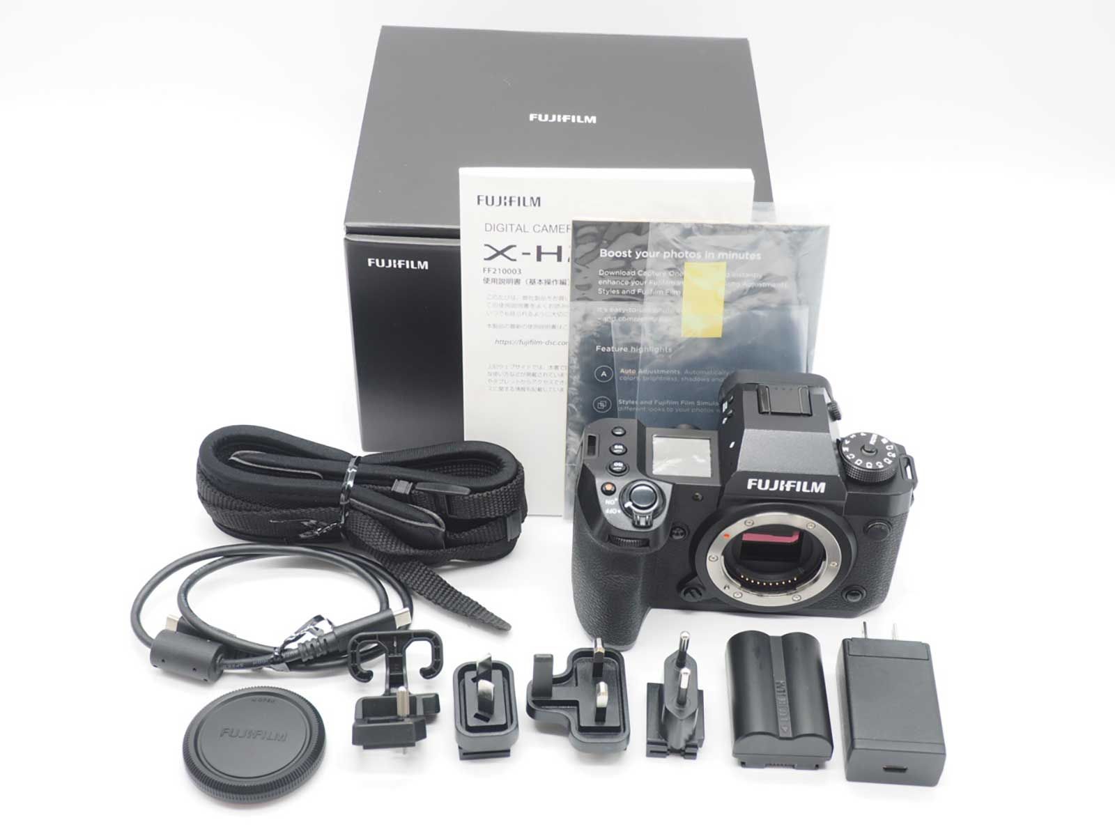 富士フィルム Fujifilm Fuji X H 2 40 MP Digital Camera 9525 shots 元箱 Z 5777 A
