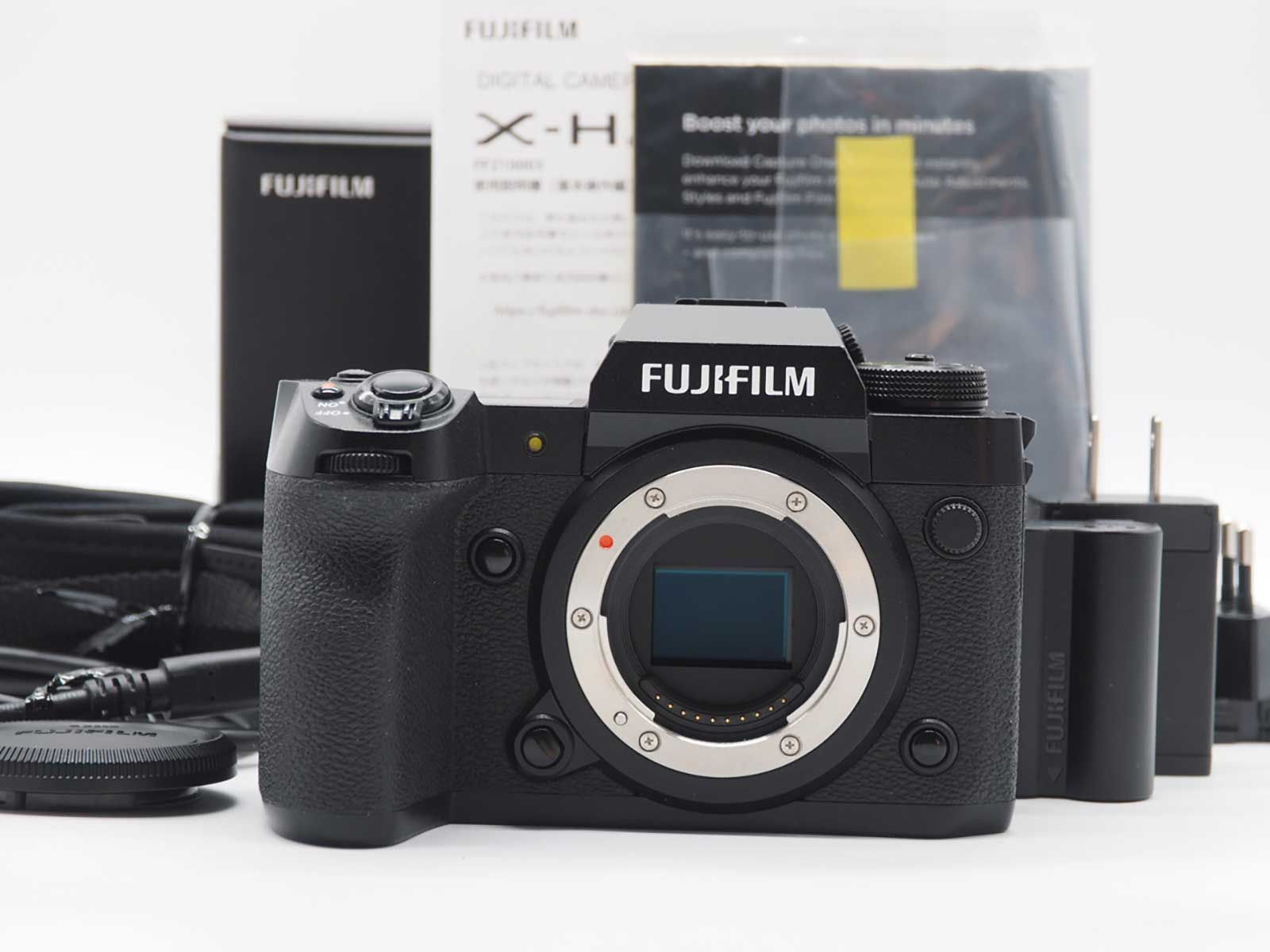 富士フィルム Fujifilm Fuji X H 2 40 MP Digital Camera 9525 shots 元箱 Z 5777 A