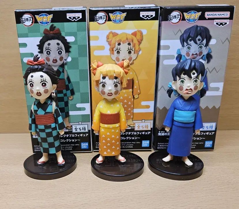 まとめ 鬼滅の刃 ユーロ編 ワールドコレクタブルフィギュア スミコ ゼンコ イノコ