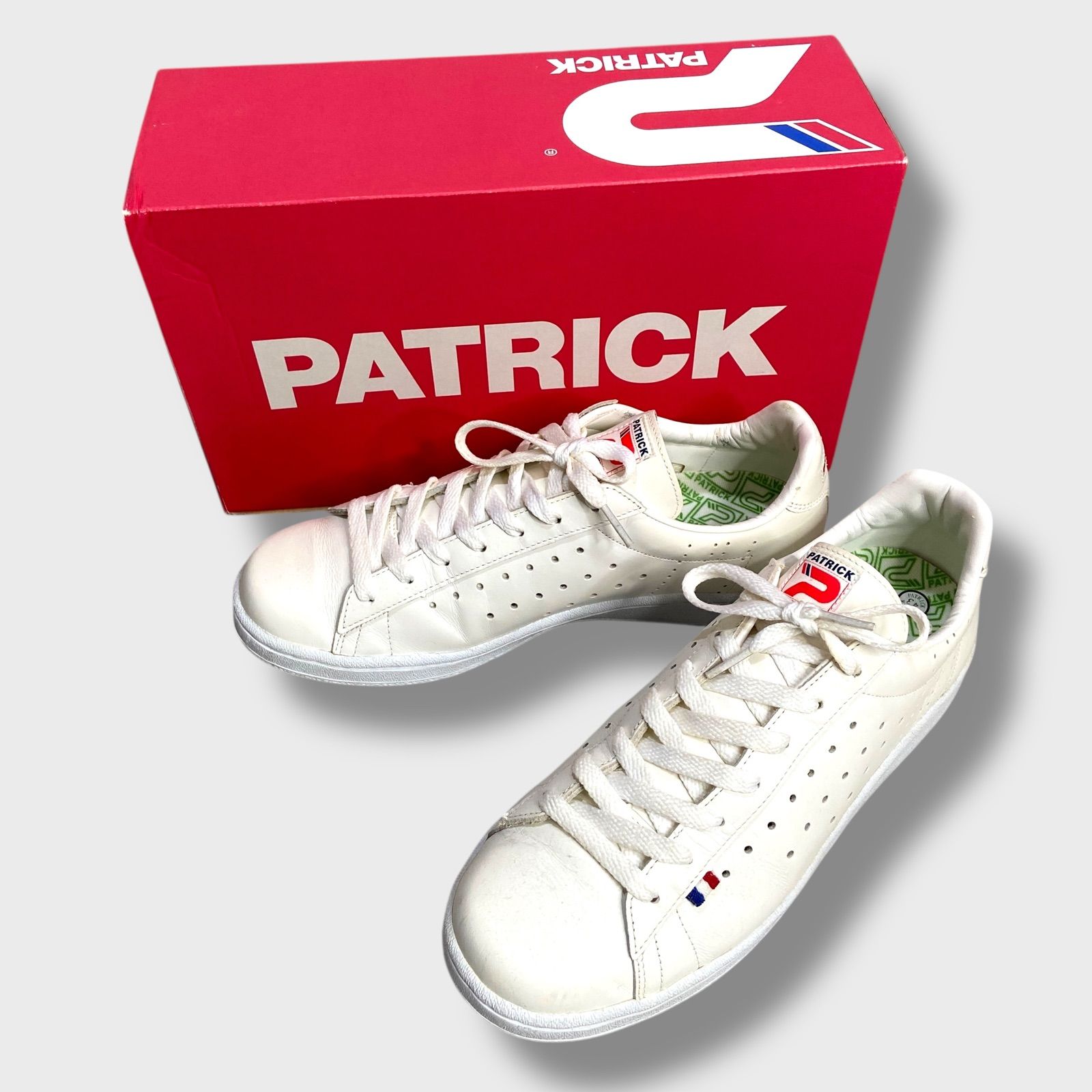 ☆PATRICK☆パトリック☆ケベック☆箱付き☆レザースニーカー☆日本製 