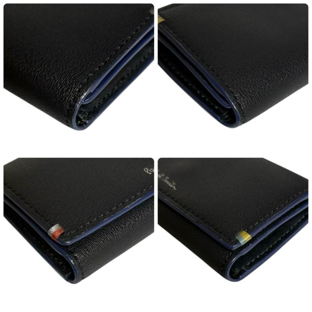 ほぼ未使用 極美品 Paul Smith 4連 キーケース 黒 箱付 レザー - メルカリ