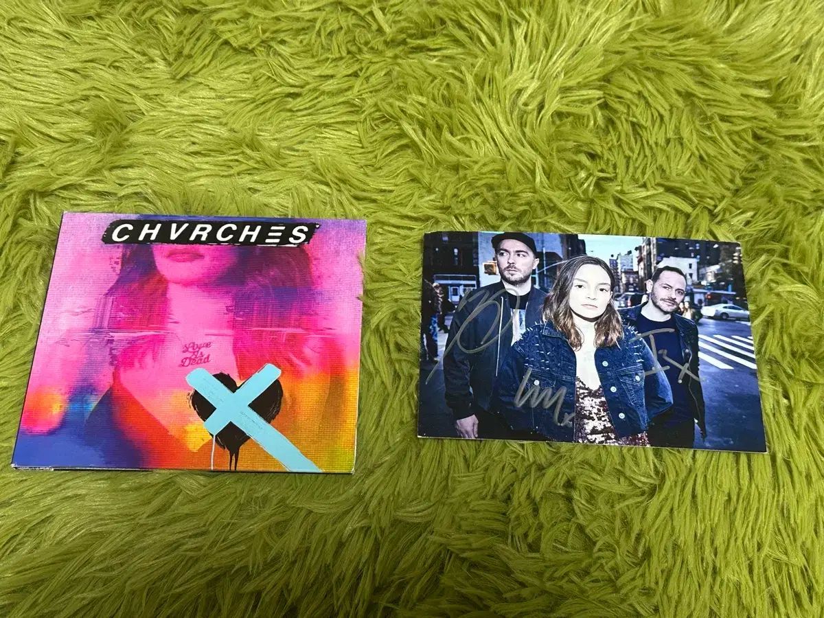 教会 3 家 Love is Dead CD サイン カード