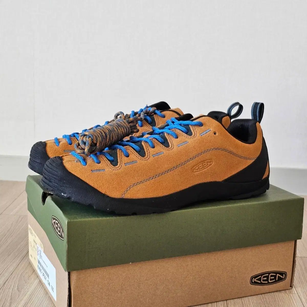 280 KEEN 킨 ジャスパー キャメル 登山靴 トレッキングシューズ スニーカー