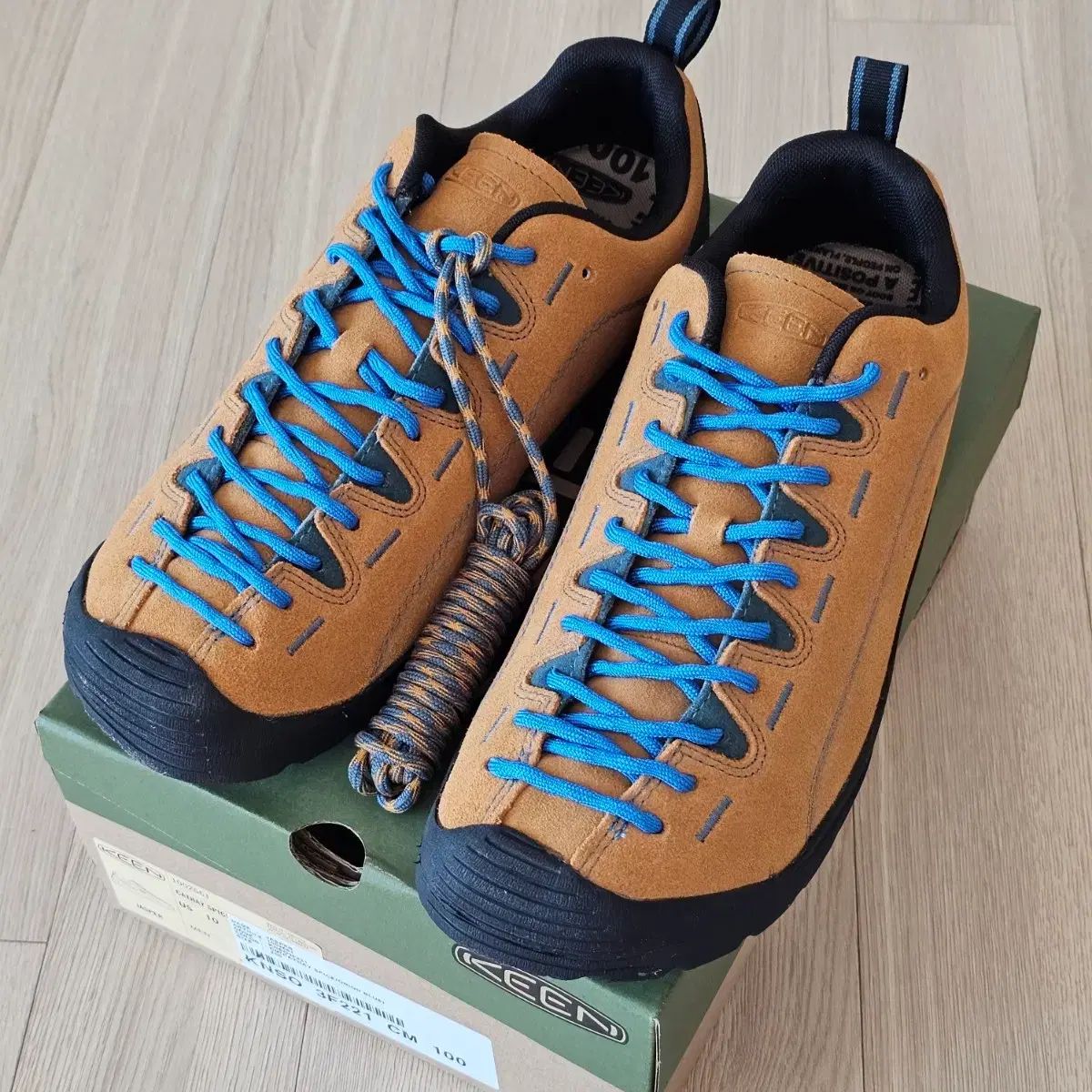 280 KEEN 킨 ジャスパー キャメル 登山靴 トレッキングシューズ スニーカー