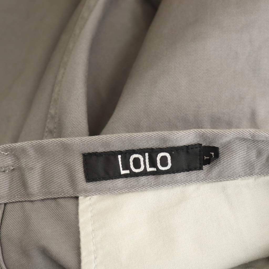 LOLO出品 ロロ LOLO パンツ ストレート L グレー /HK - メルカリ