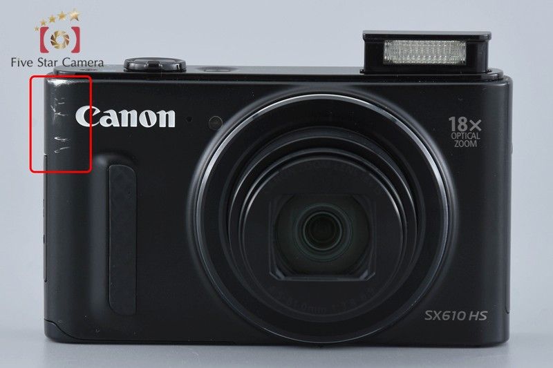 Canon キヤノン 【中古】Canon キヤノン PowerShot SX610 HS ブラック