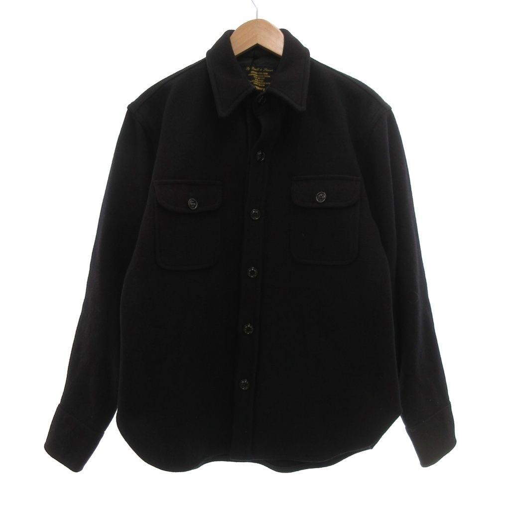 フィデリティ FIDELITY CPO JACKET ジャケット シャツ 長袖 メルトン M