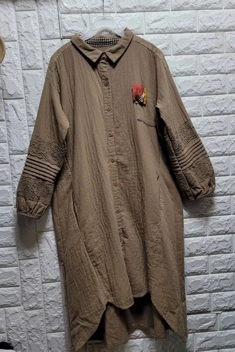 2 Storage JINNI レース コットン エンブロイダリー 分厚い 外套