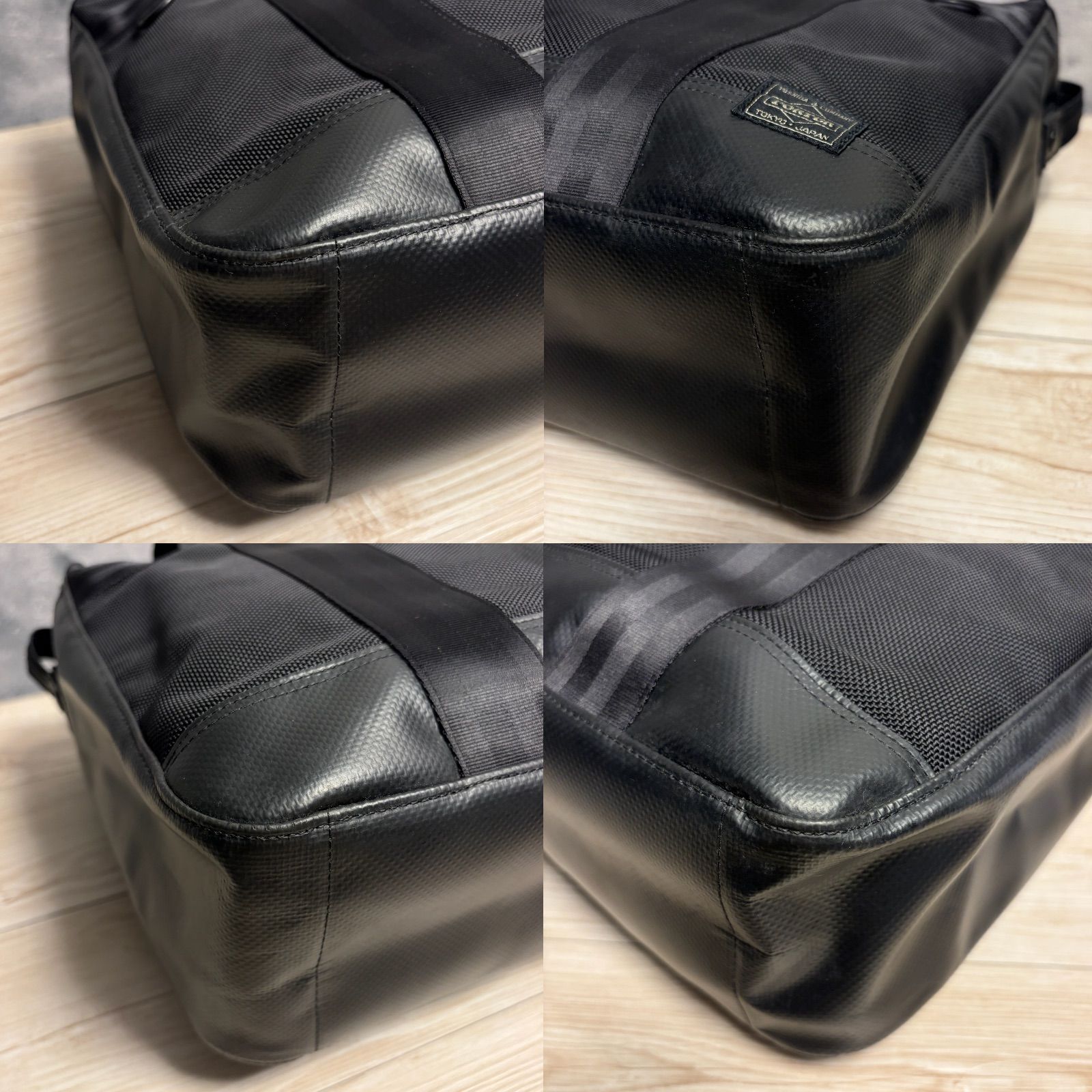 ✨PORTER HEAT ヒート トートバッグ ブラック ビジネス A4収納 通勤 