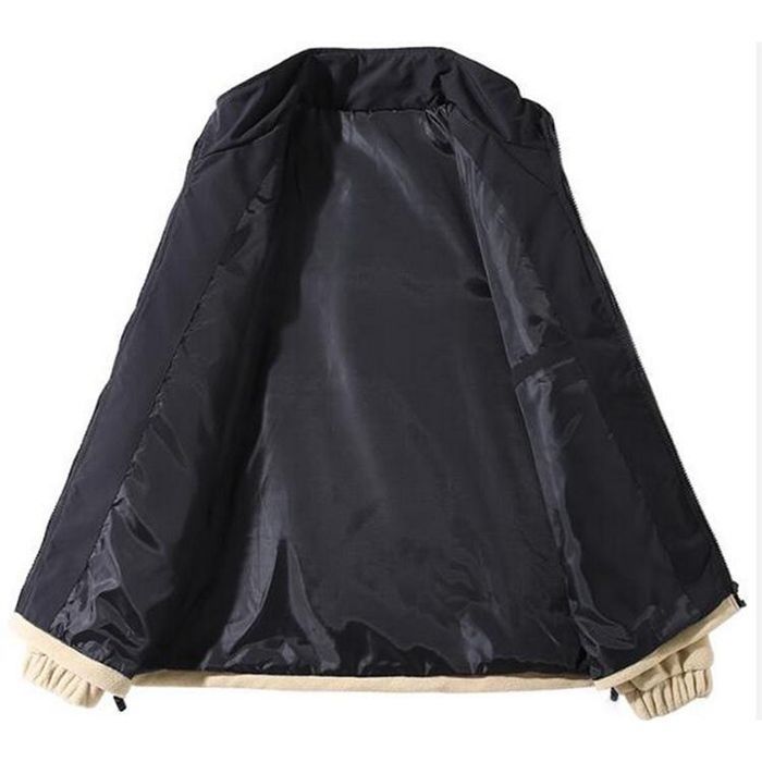 フリーズ フリースジャケット メンズ フリース ジャケット 暖かい モックネック