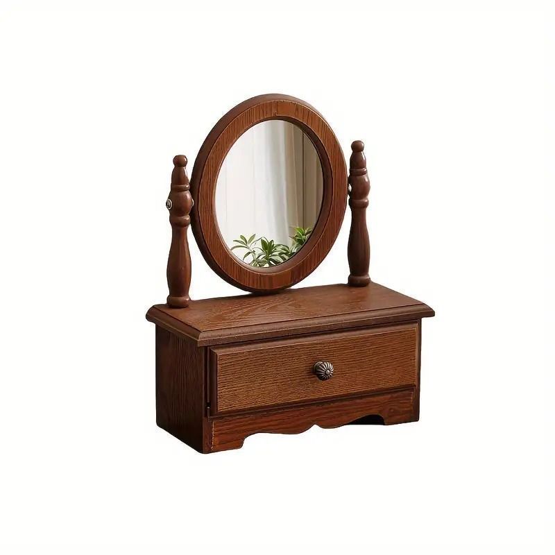姫鏡台レトロ  折り畳み 化粧台 卓上 鏡台  化粧箱  ドレッサー 芸者 楽天市場】欅 ケヤキ アンティーク ドレッサー 鏡台 おしゃれ 小物