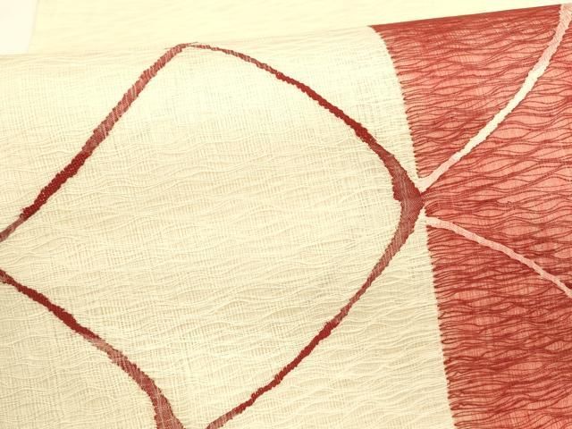 平和屋着物＊夏物　太鼓柄袋帯　抽象文様　正絹　逸品　DABA0266cm 平和屋着物＊夏物 太鼓柄袋帯 抽象文様 正絹 逸品 DABA0266cm 【公式通販】