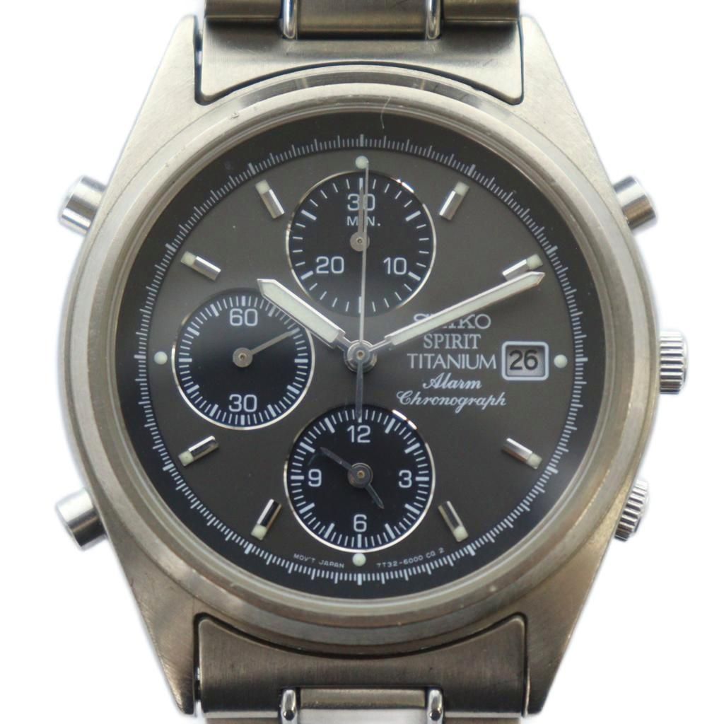 セイコー SEIKO 7T32-6000 スピリット spirit 腕時計 ウォッチ