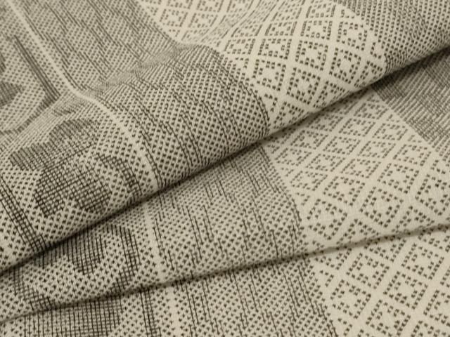 平和屋着物＊夏物 小紋 紗 花間道 洗える着物 ♥ jd