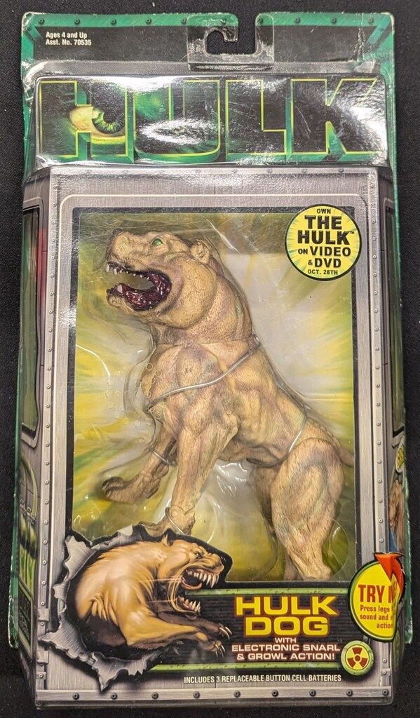 TOYBIZ ACTION FIGURE HULK DOG