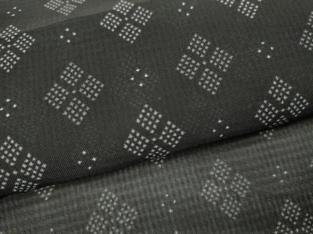 黒地 洗える着物