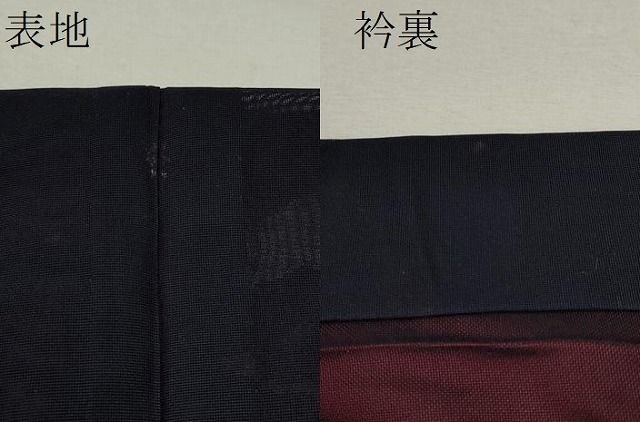  平和屋着物＊夏物 色無地 縦絽 露芝紋紗 秘色色 大丸扱い 正絹 ze 色無地 着物