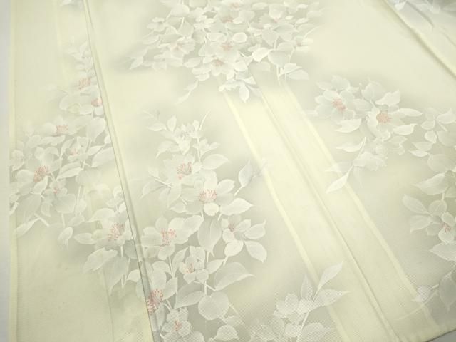 枝花文 暈し染め