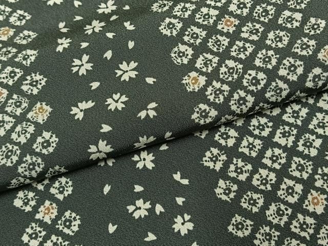 平和屋着物▽上質な小紋 単衣 舞桜間道 正絹 逸品 AABE5688fy - メルカリ