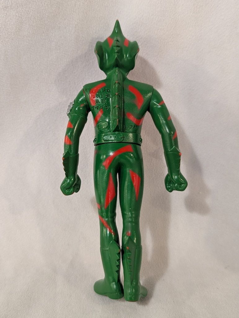 ポピー たたかえ!7人ライダー 仮面ライダーアマゾン 170mm 緑成型 後期