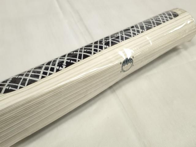  平和屋着物＊夏物 竺仙 浴衣 反物 着尺 変わり菱 紺地 証紙付き 綿 ♥ zzz 浴衣反物 浴衣
